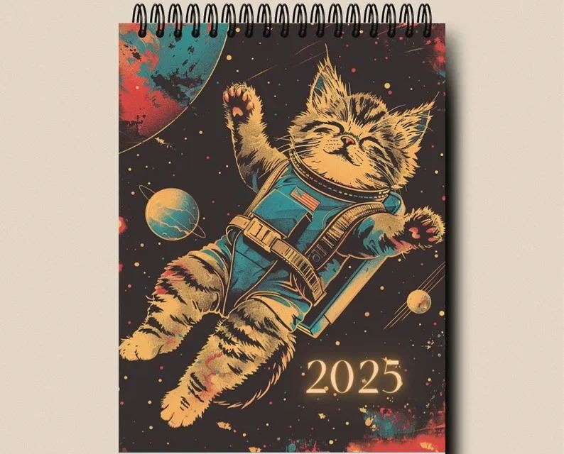 🐱2025 Drunk Cats Calendar🥂