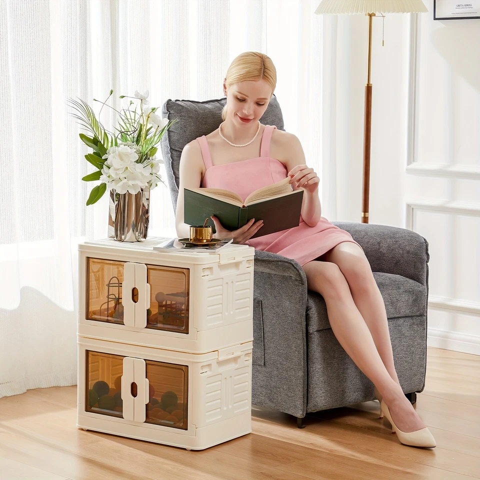 🚨𝐒𝐨𝐨𝐧 𝐭𝐨 𝐛𝐞 𝐬𝐨𝐥𝐝 𝐨𝐮𝐭 🔥Buy 2 Get 2 Free🎁Storage Boxes