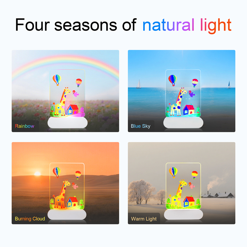 kids' painting lamp