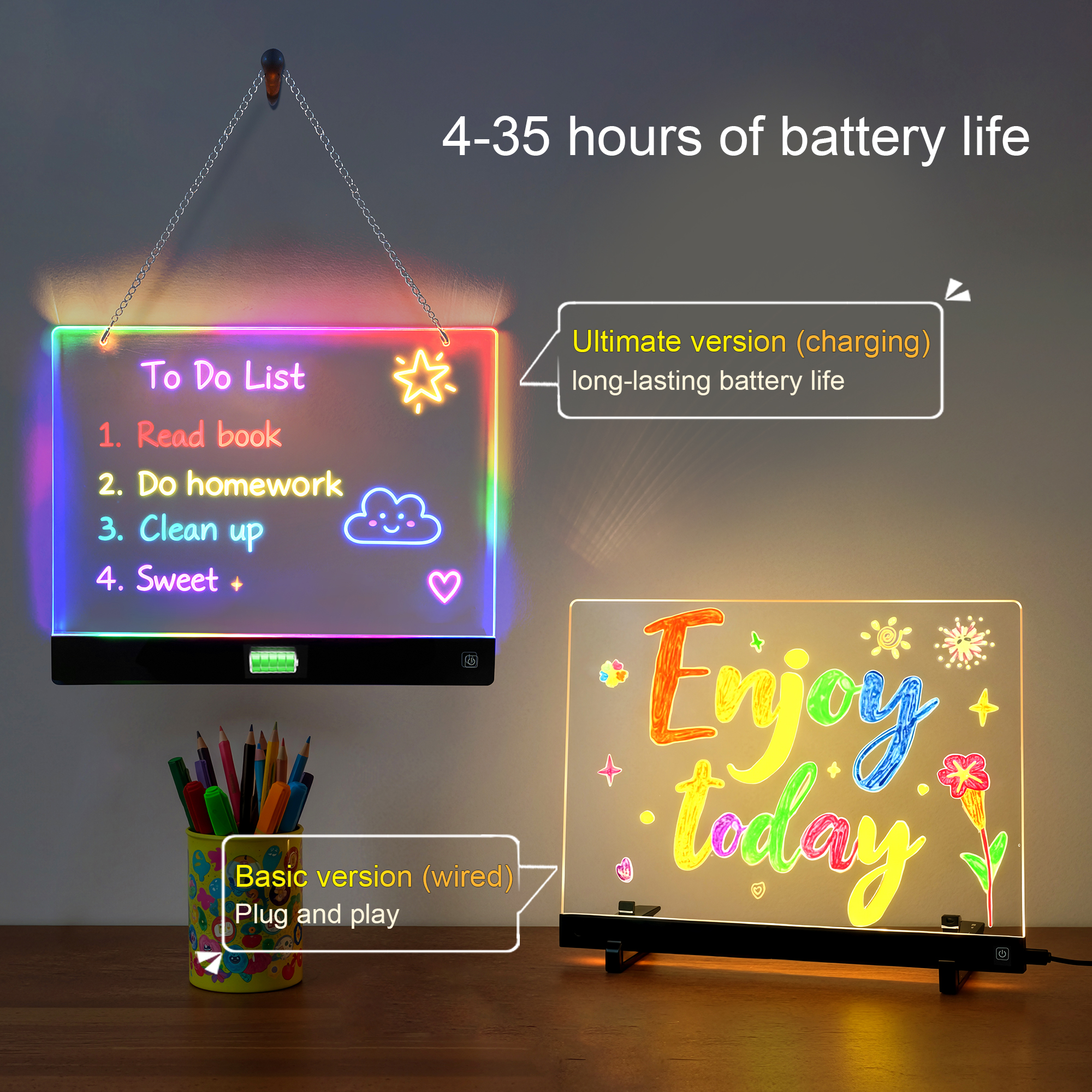 Message light board