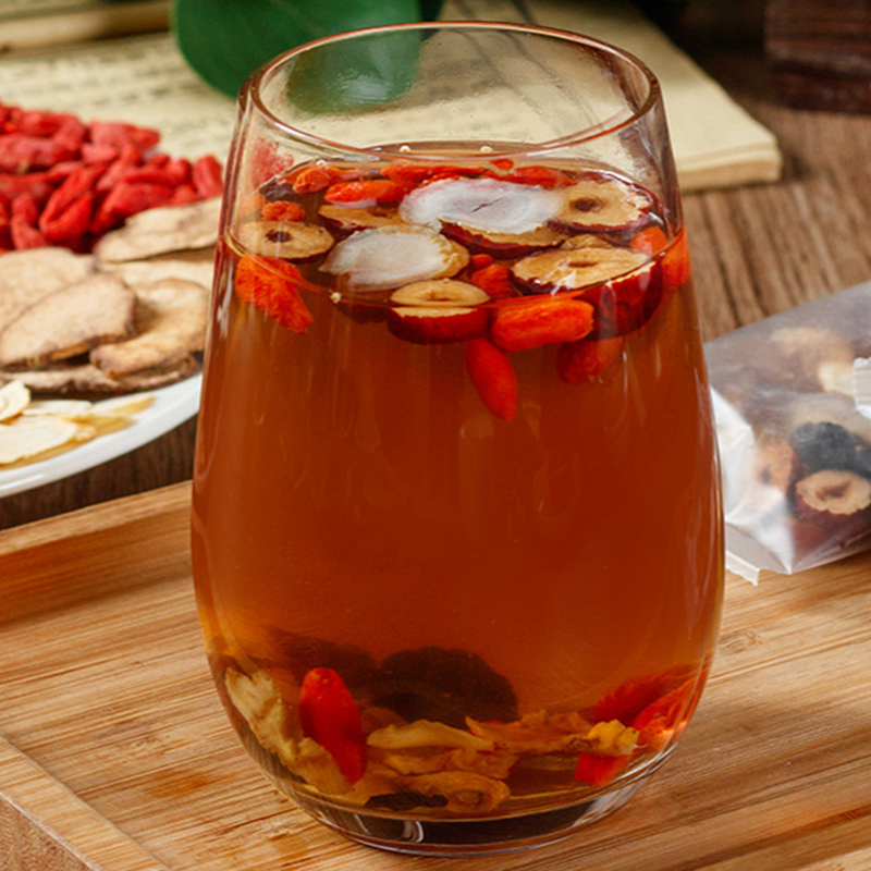Kidney tea formula Ginseng Five Treasure Tea Combination Scented Tea Eight Treasure Tea Red Date Wolfberry Tea Men's Tea Health Tea Mulberry Herbal Formula Health Tea