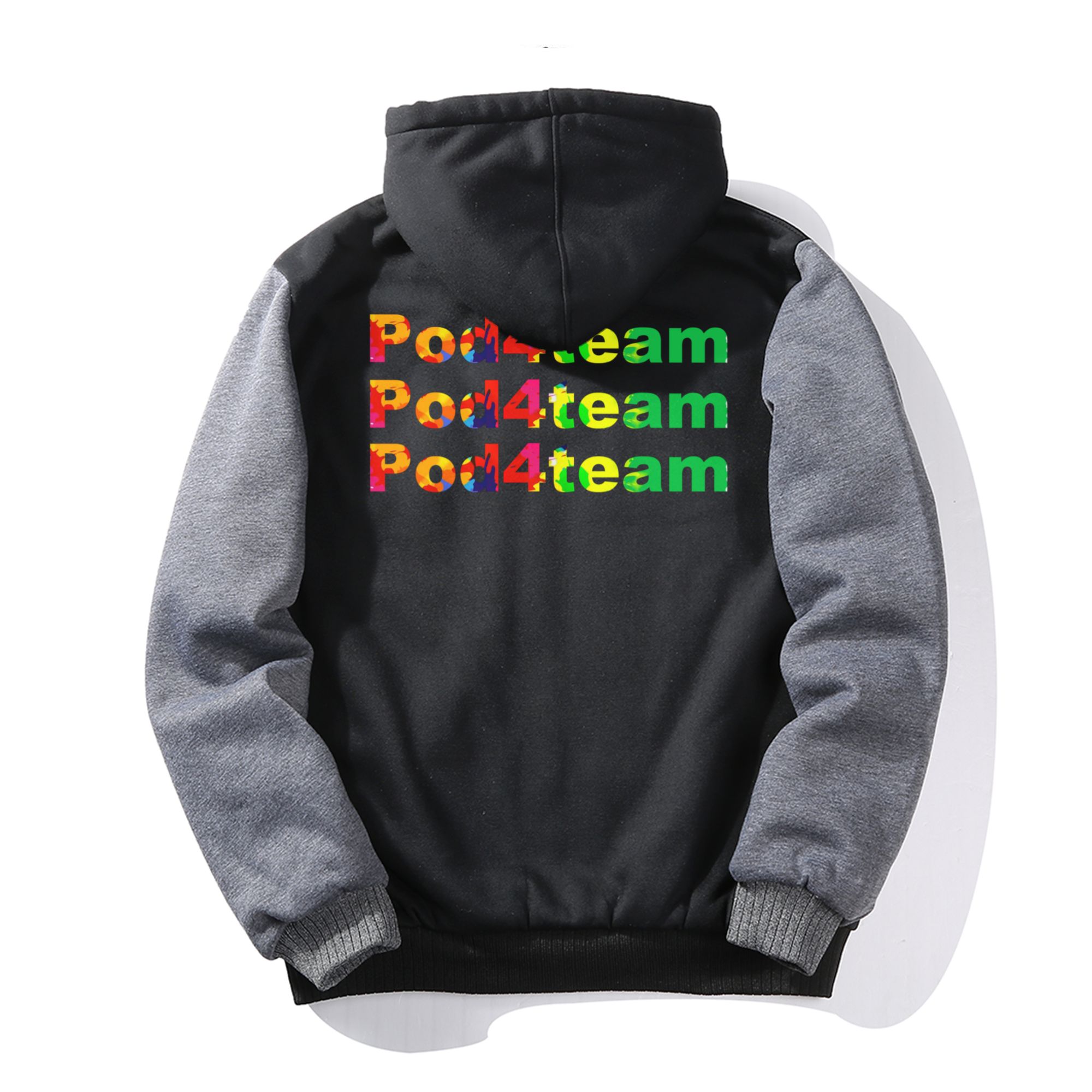 Color Block Sleeve Hoodies