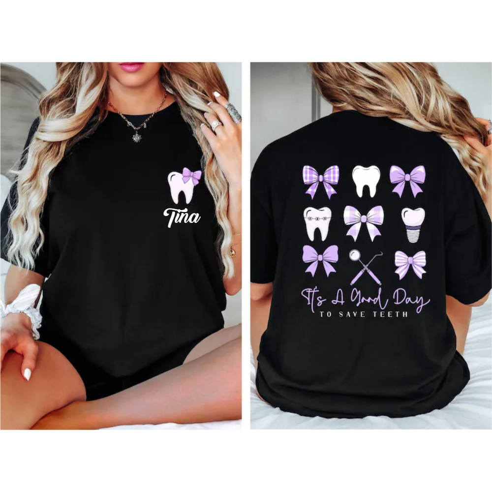 Unisex It's A Good Day To Save Teeth 100% Cotton Graphic Tee