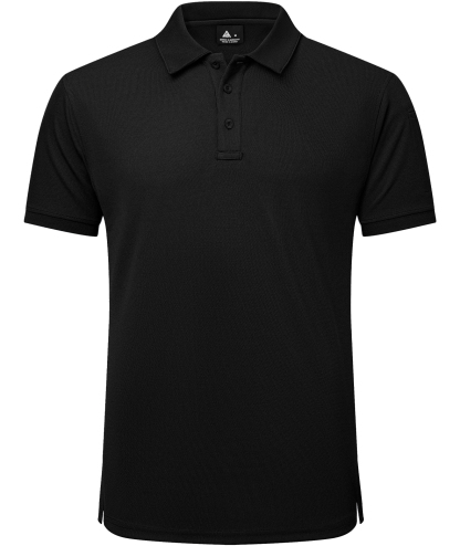 Men's Solid Color Button Up Polo Shirt
