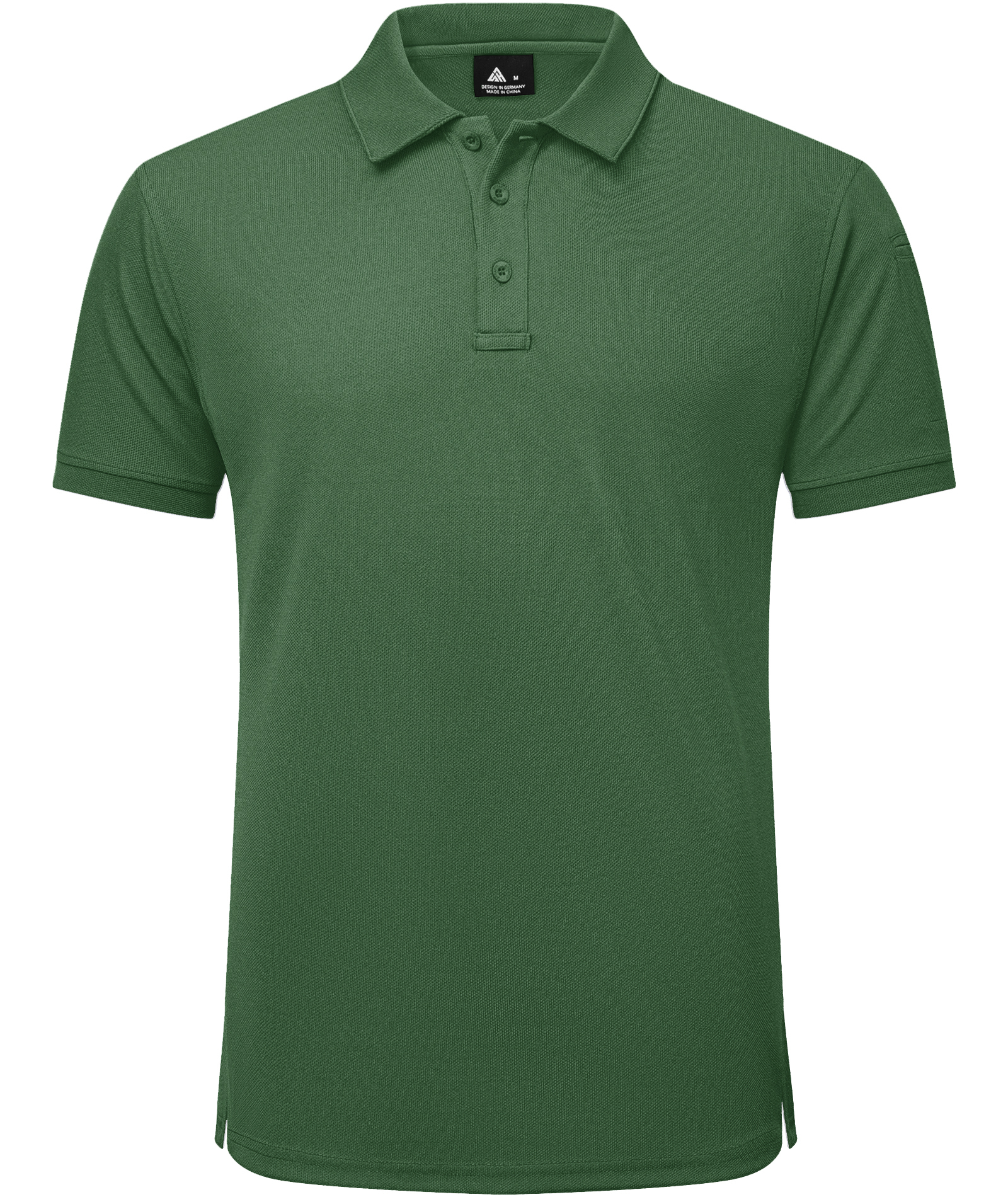 Men's Solid Color Button Up Polo Shirt | Pod4team