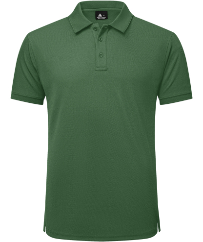 Men's Solid Color Button Up Polo Shirt
