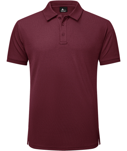 Men's Solid Color Button Up Polo Shirt