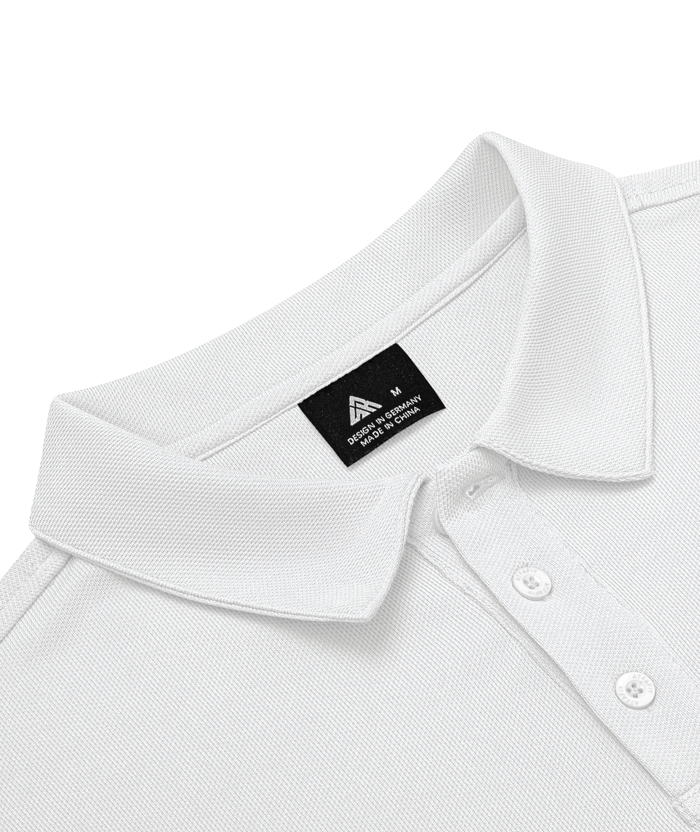 Men's Solid Color Button Up Polo Shirt