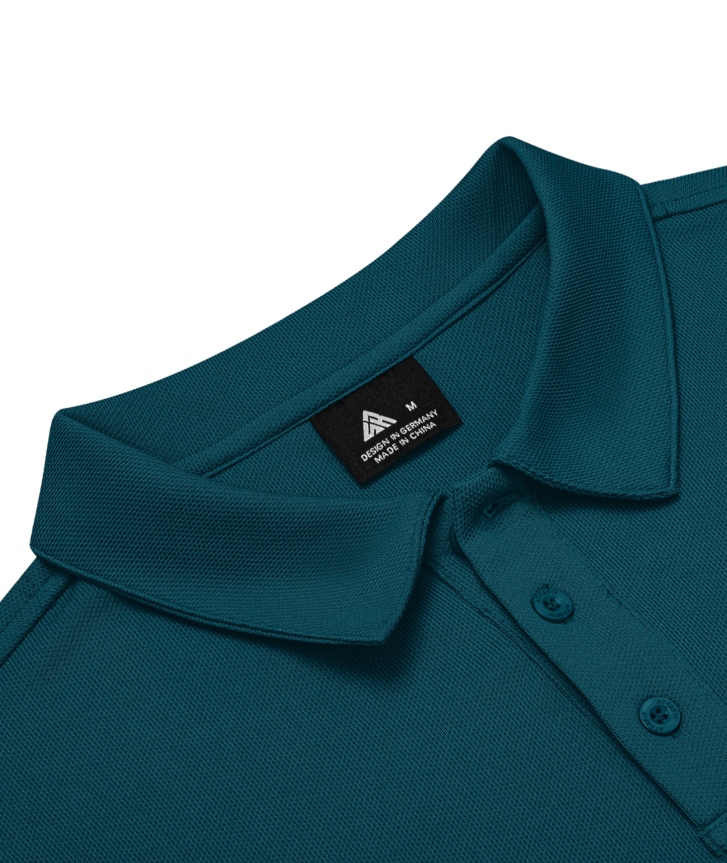 Men's Solid Color Button Up Polo Shirt