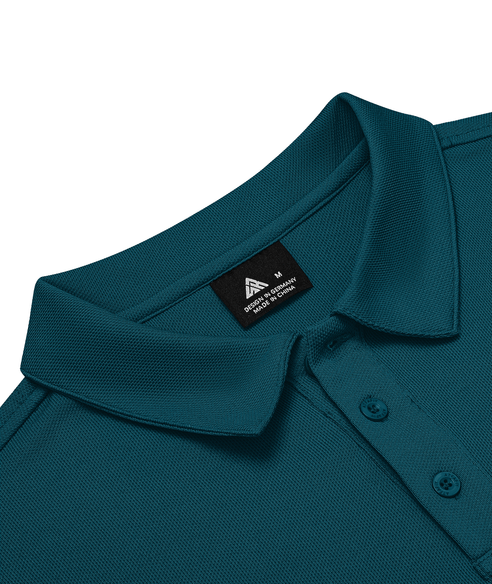 Men's Solid Color Button Up Polo Shirt