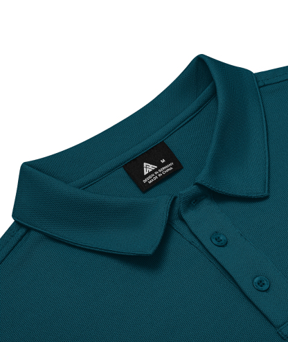 Men's Solid Color Button Up Polo Shirt