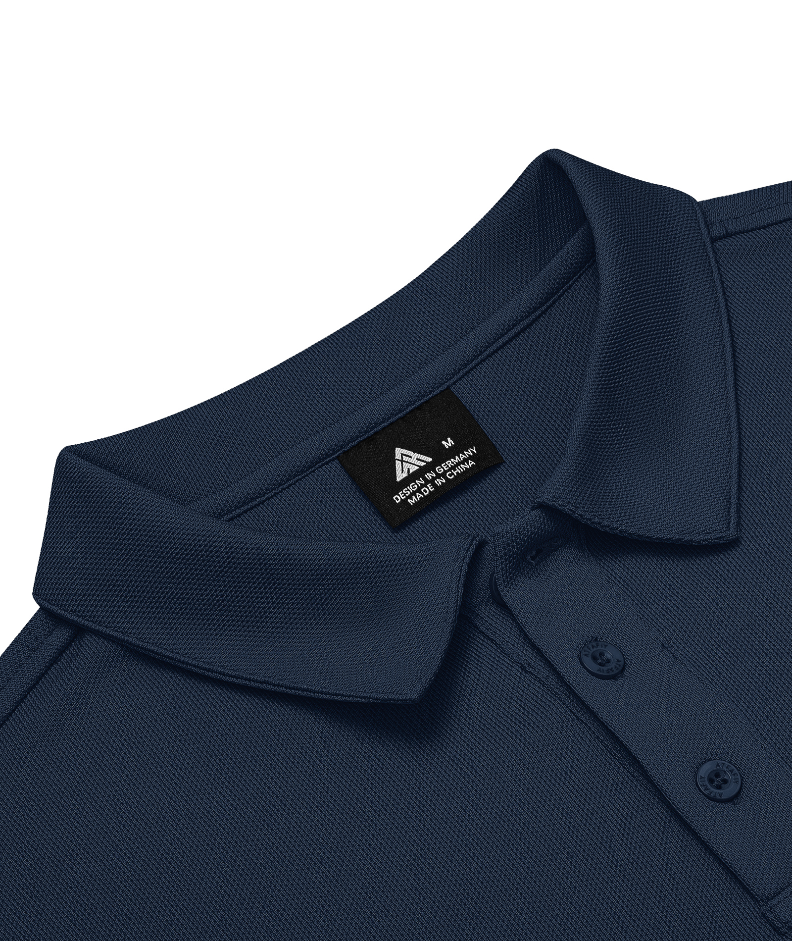 Men's Solid Color Button Up Polo Shirt