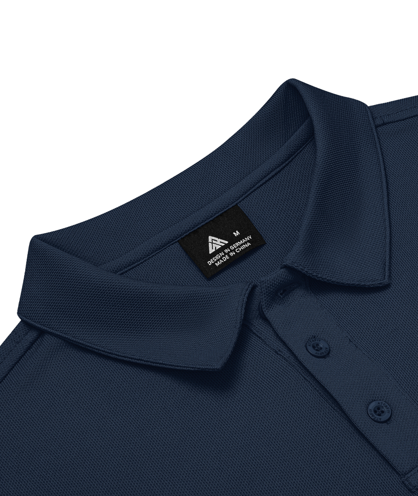 Men's Solid Color Button Up Polo Shirt