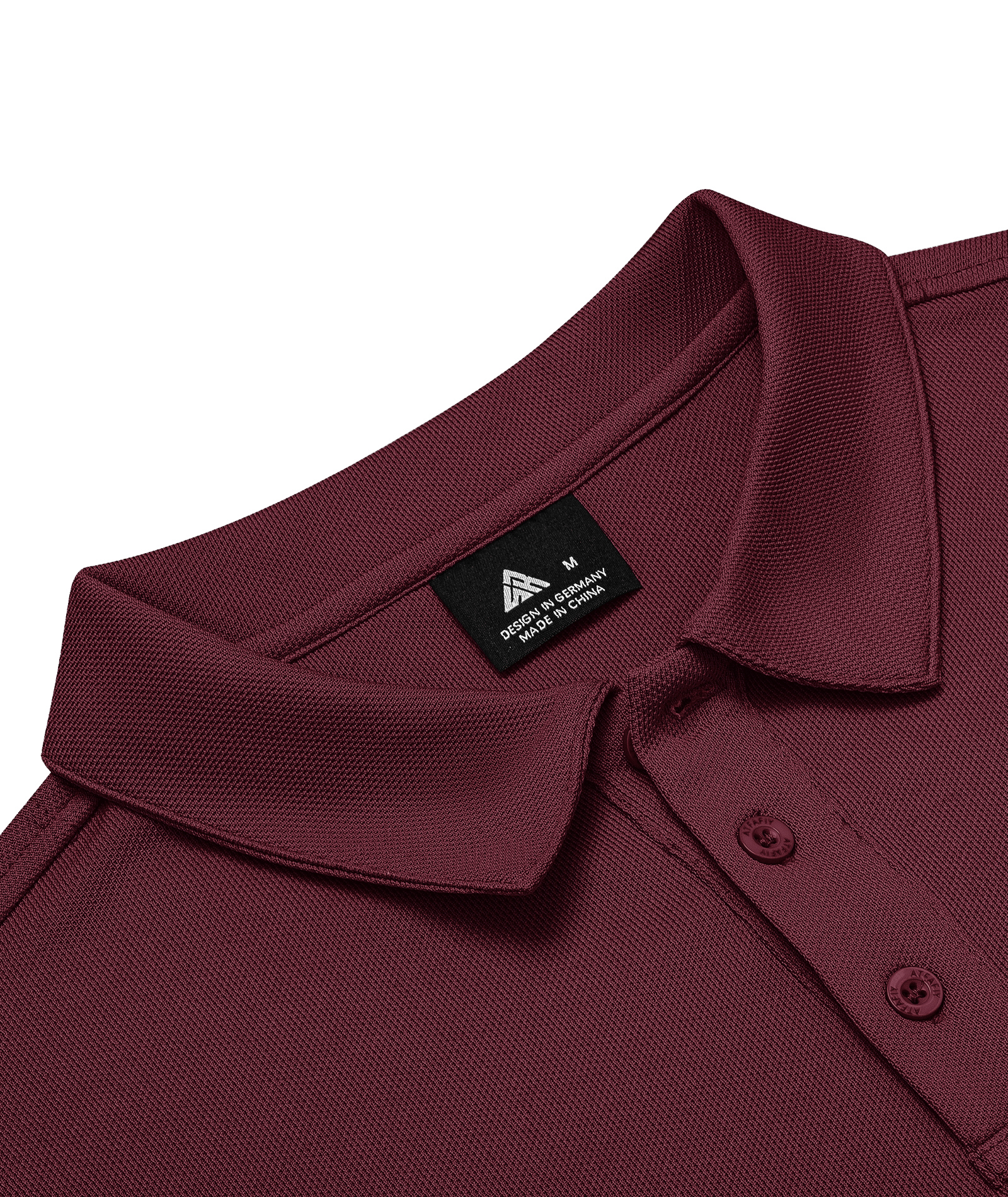 Men's Solid Color Button Up Polo Shirt