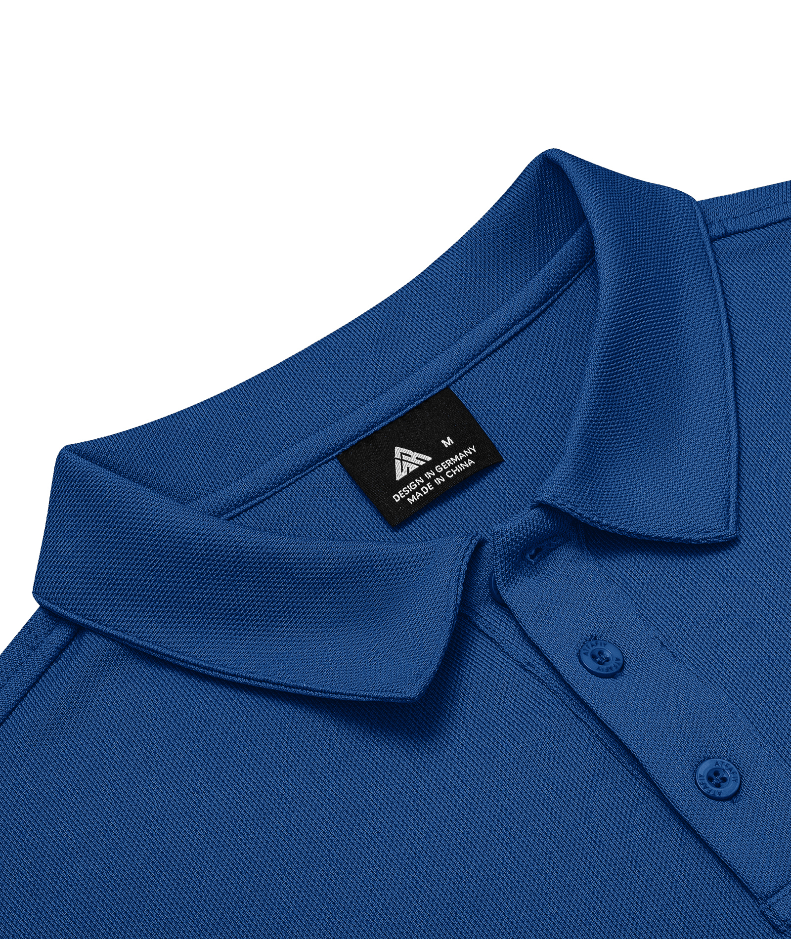 Men's Solid Color Button Up Polo Shirt