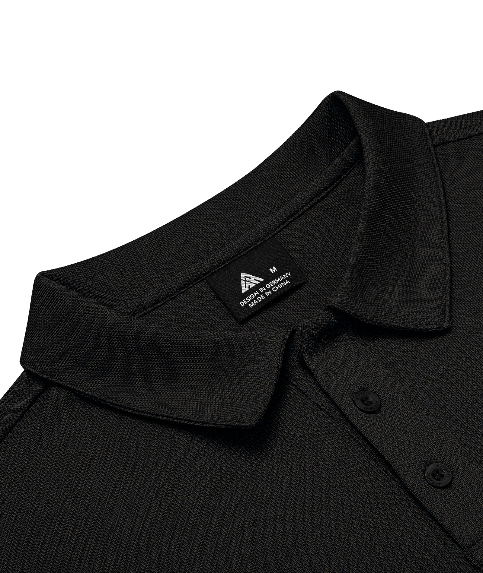 Men's Solid Color Button Up Polo Shirt