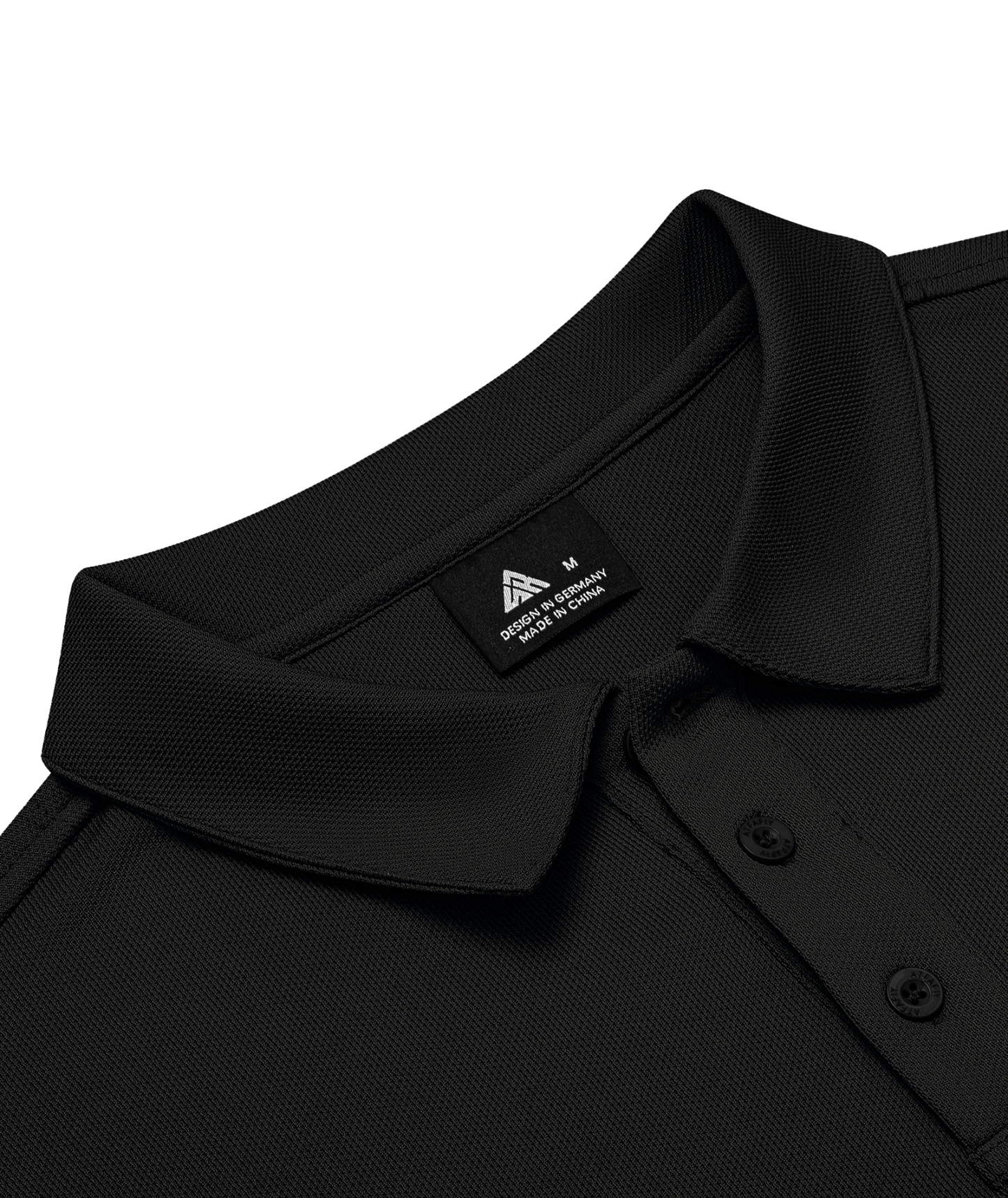 Men's Solid Color Button Up Polo Shirt