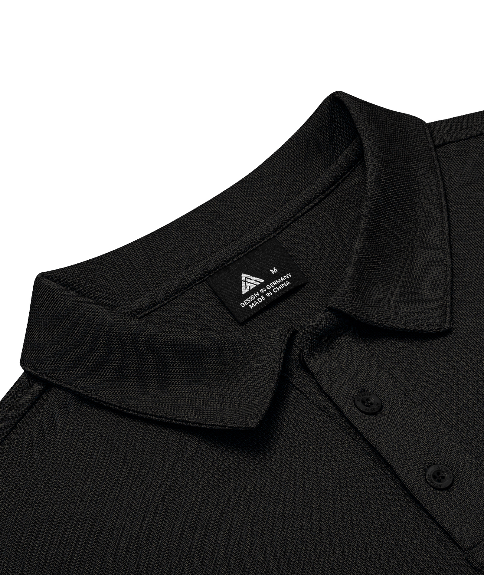 Men's Solid Color Button Up Polo Shirt