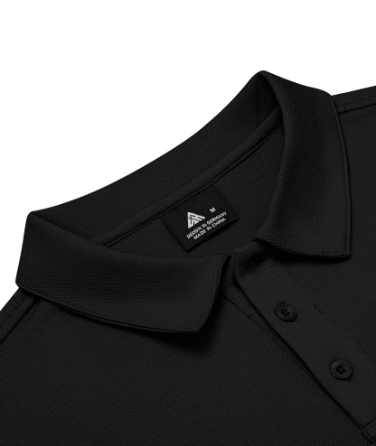 Men's Solid Color Button Up Polo Shirt