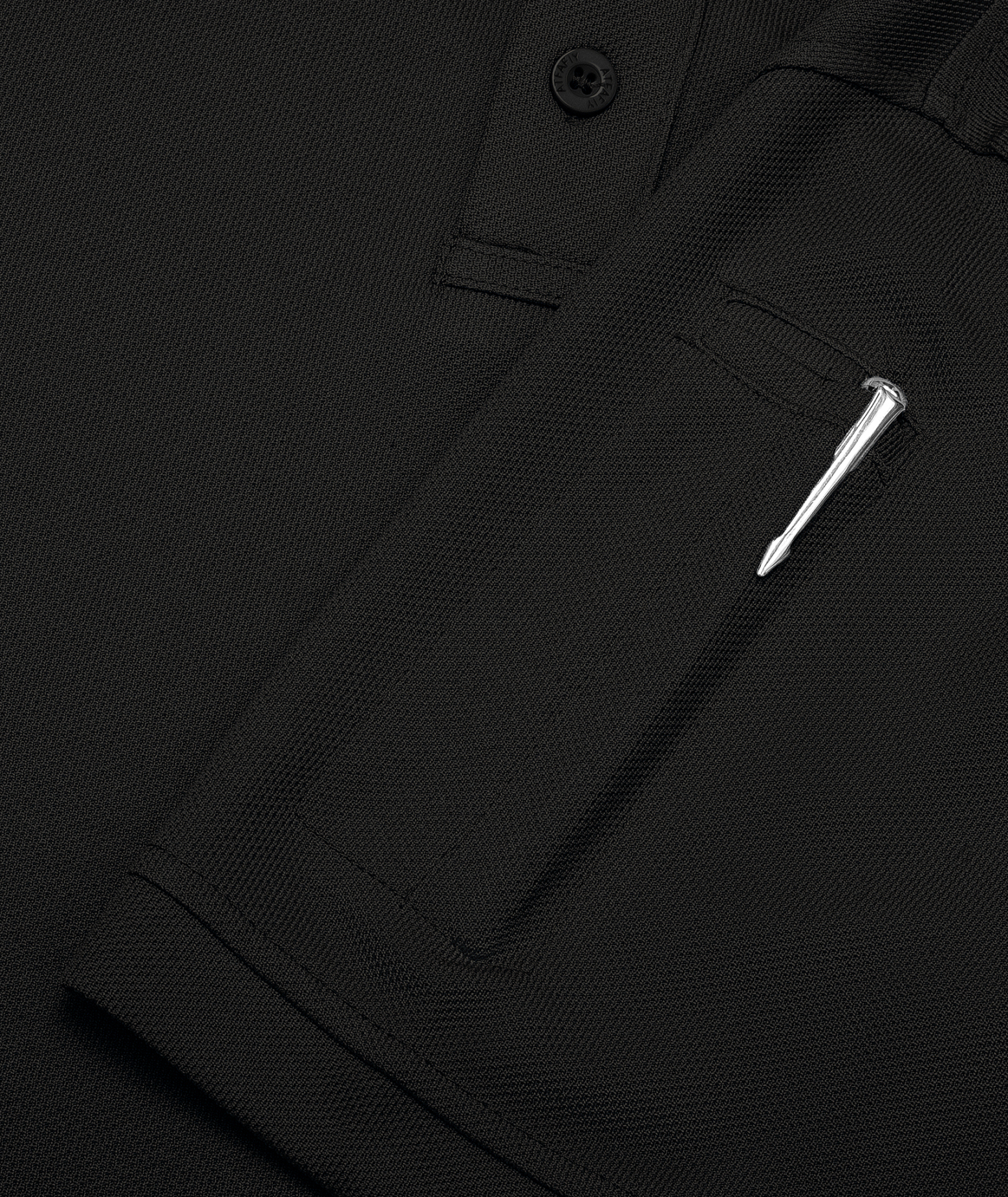 Men's Solid Color Button Up Polo Shirt