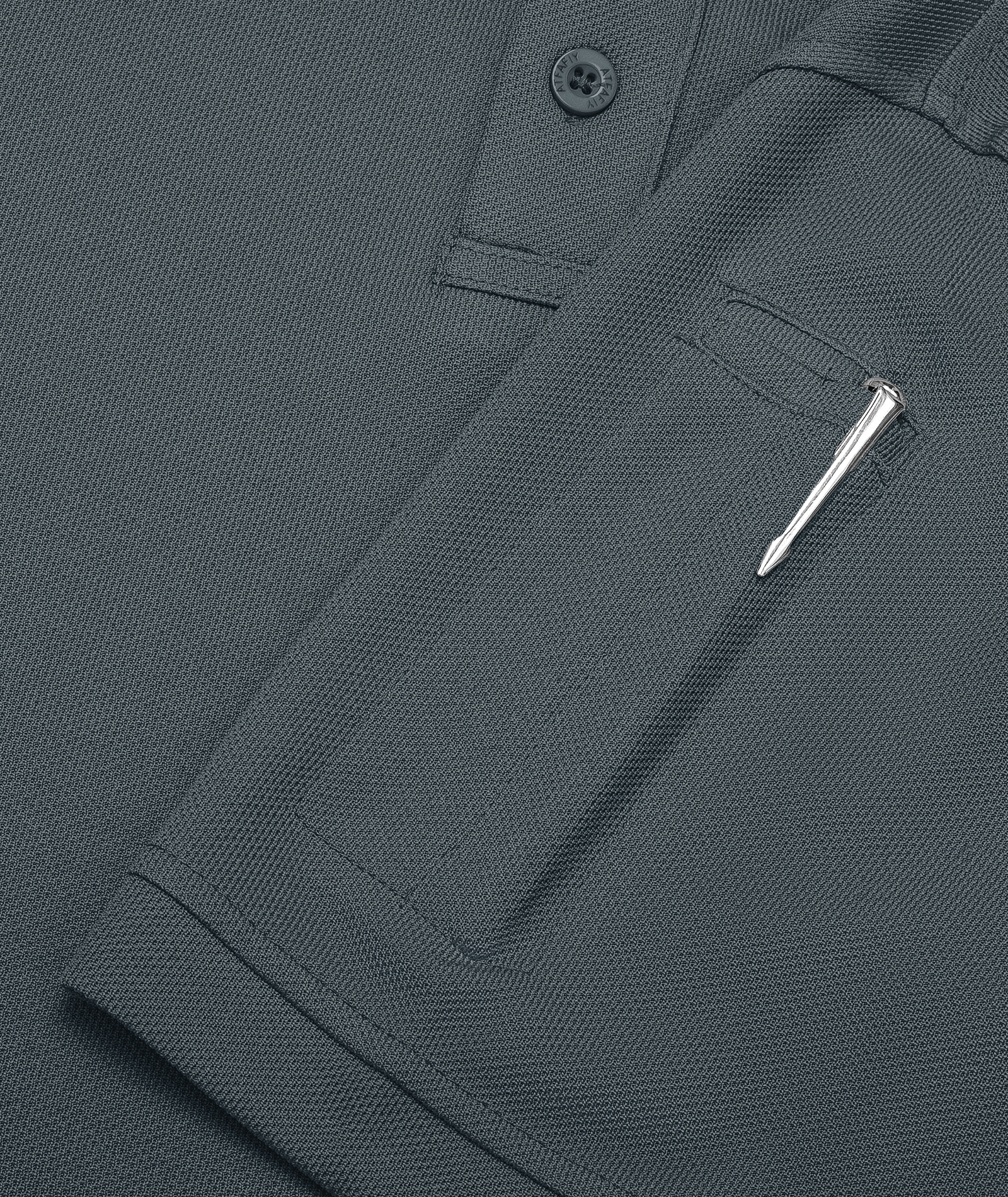 Men's Solid Color Button Up Polo Shirt