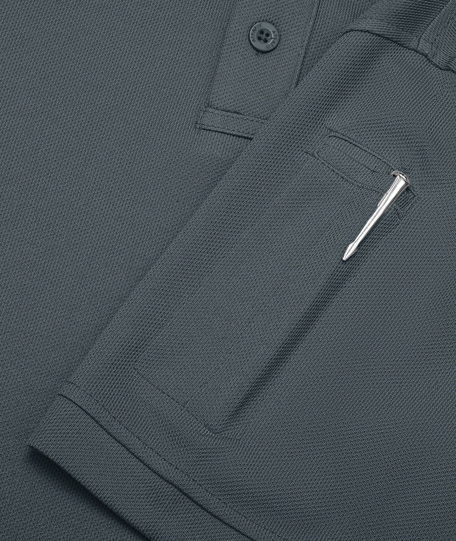 Men's Solid Color Button Up Polo Shirt