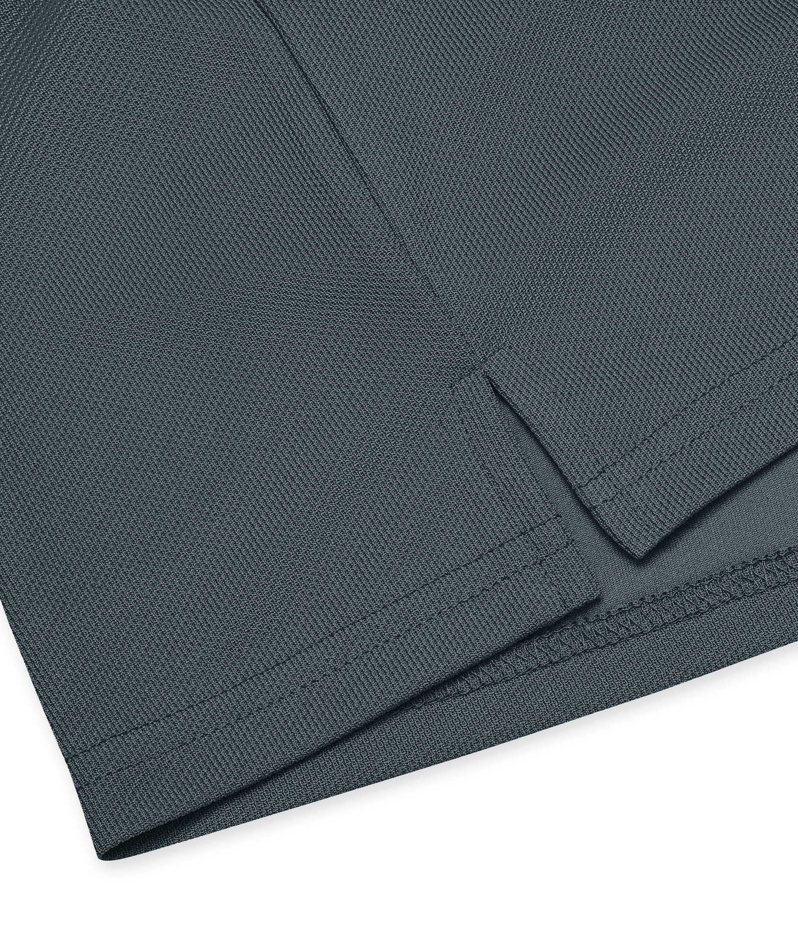 Men's Solid Color Button Up Polo Shirt