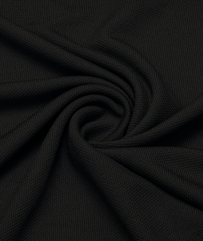 Men's Solid Color Button Up Polo Shirt