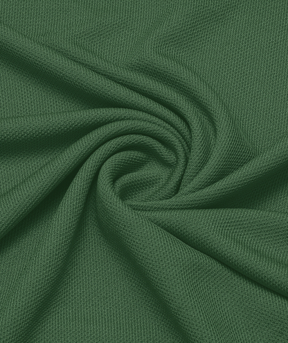 Men's Solid Color Button Up Polo Shirt