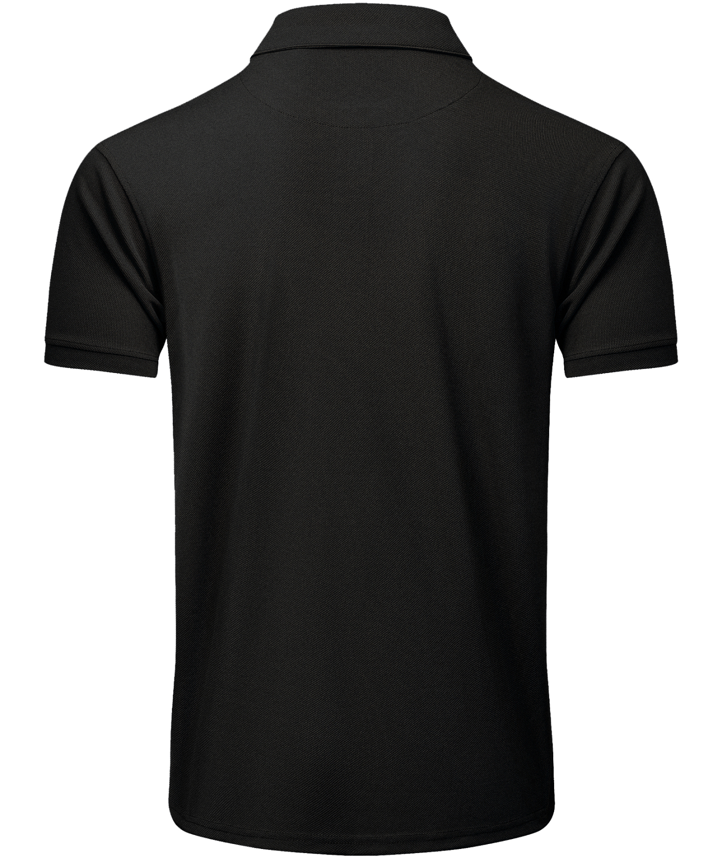 Men's Solid Color Button Up Polo Shirt