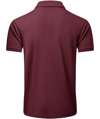 Men's Solid Color Button Up Polo Shirt