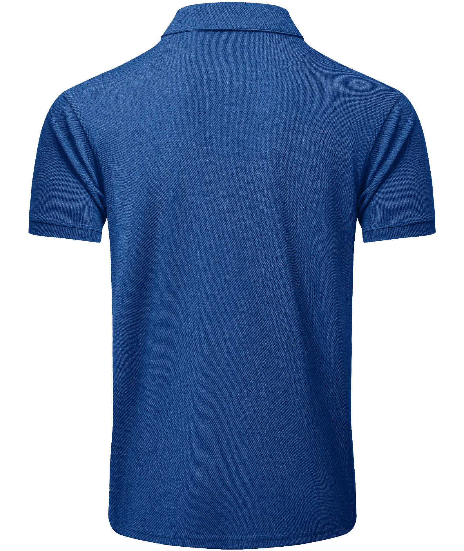 Men's Solid Color Button Up Polo Shirt