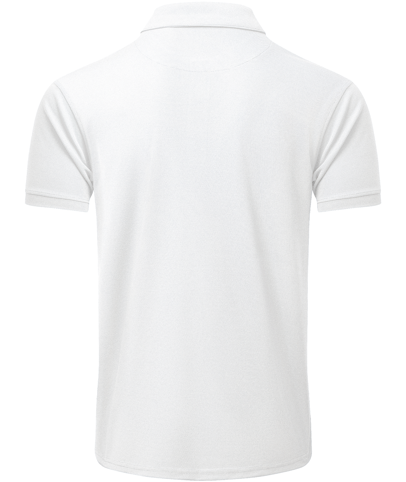 Men's Solid Color Button Up Polo Shirt