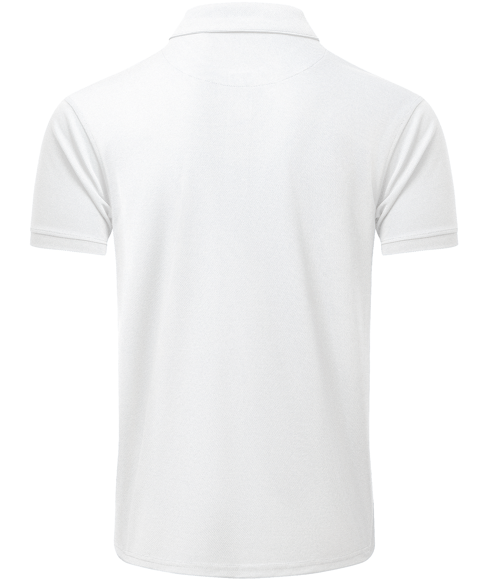 Men's Solid Color Button Up Polo Shirt