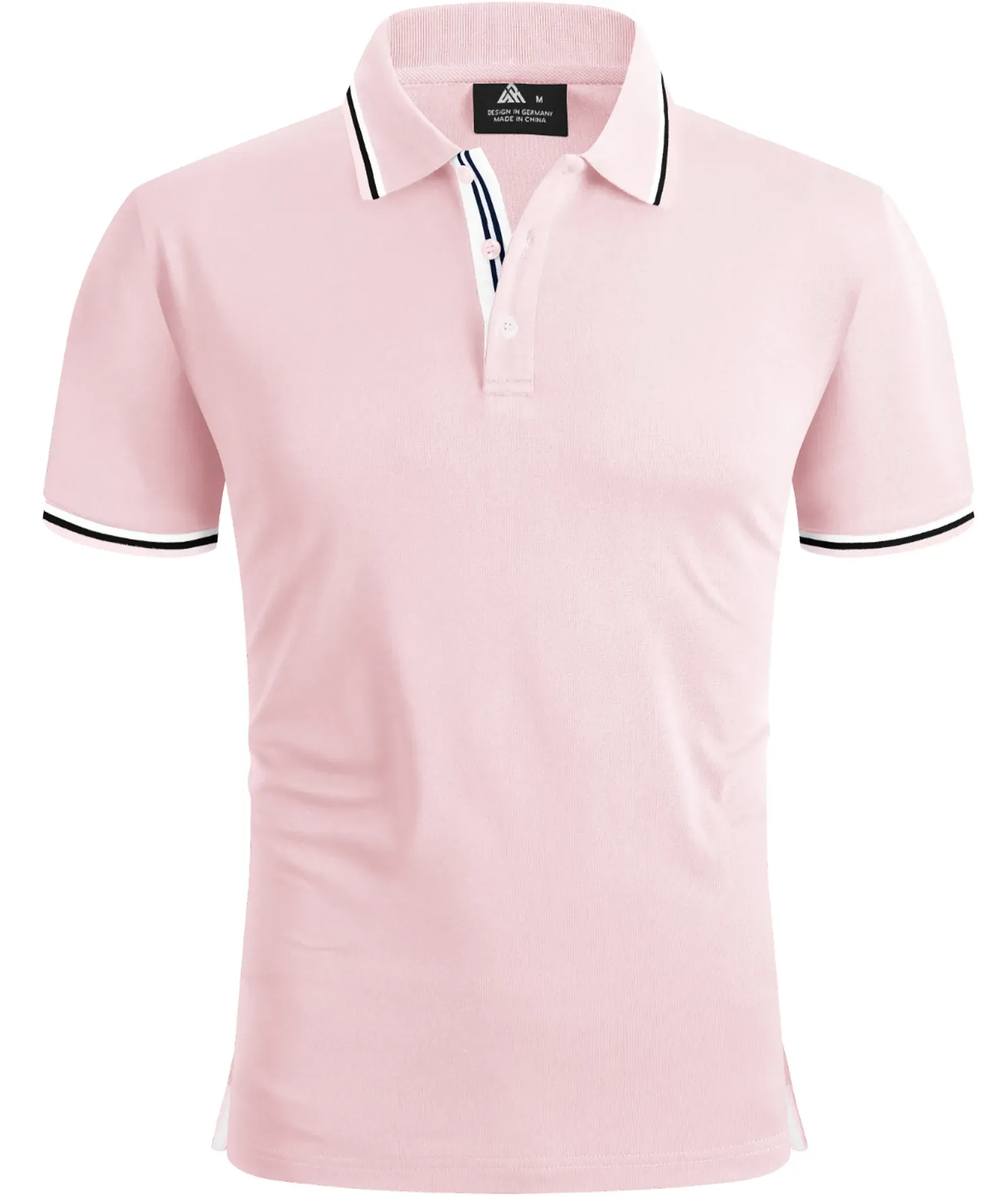 Men's Contrasting Collar Dri-fit  Polo Shirt