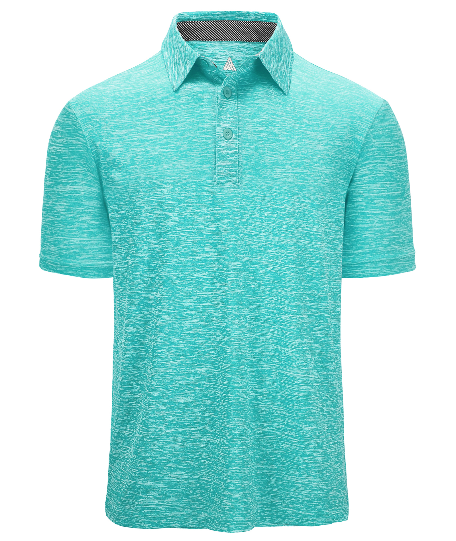 Men's Moisture Wicking Solid Color Polo Shirt