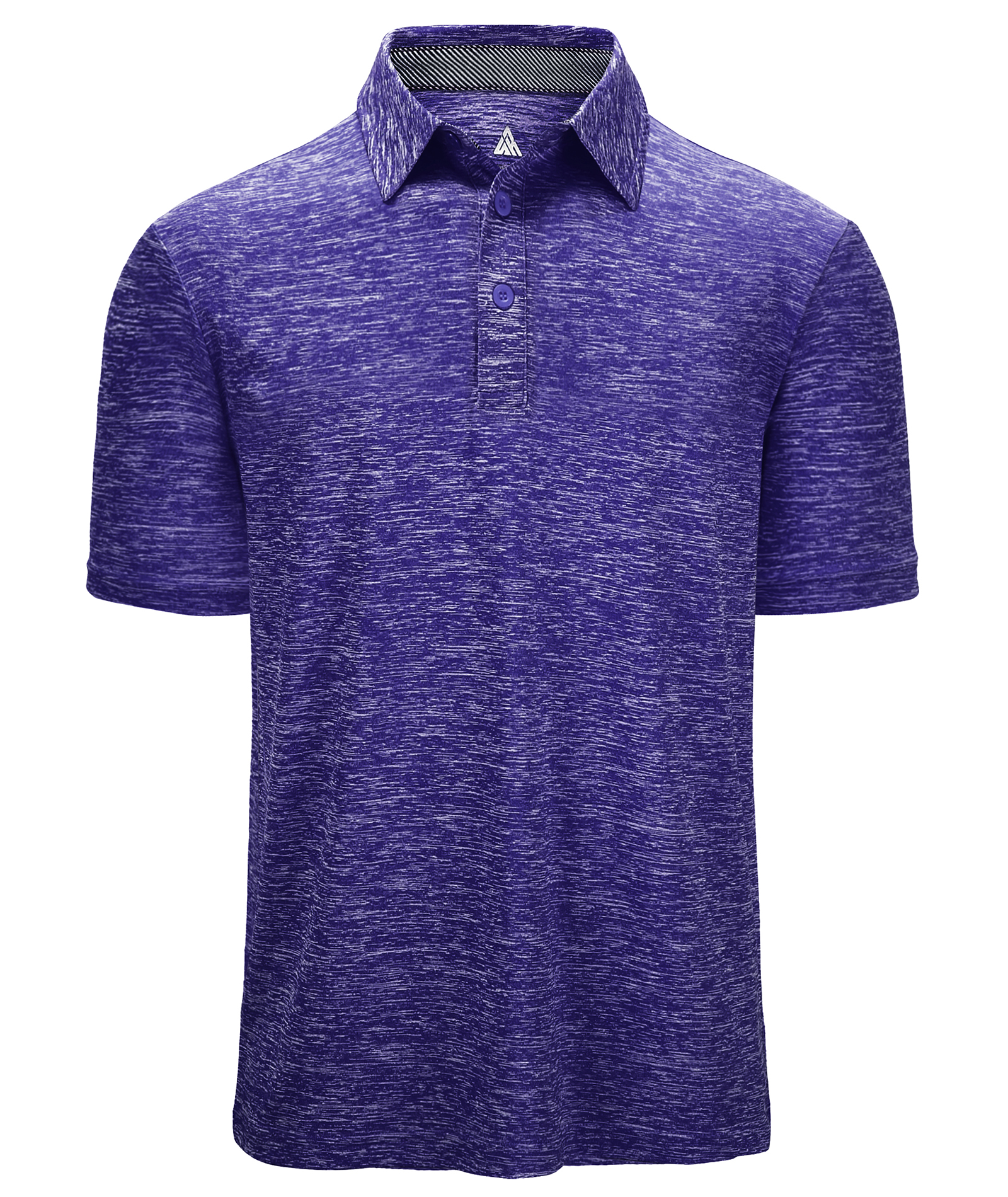 Men's Moisture Wicking Solid Color Polo Shirt