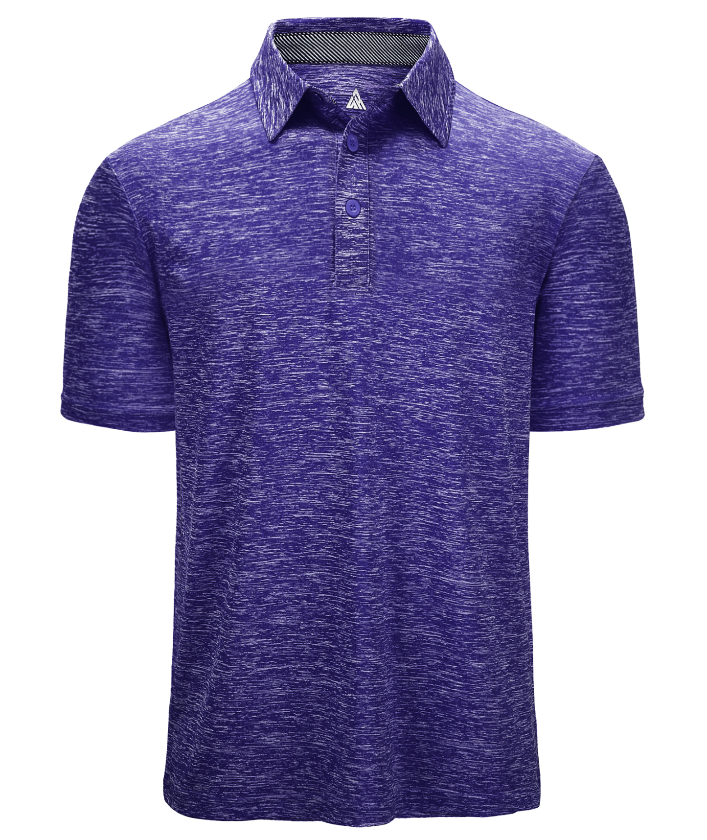 Men's Moisture Wicking Solid Color Polo Shirt