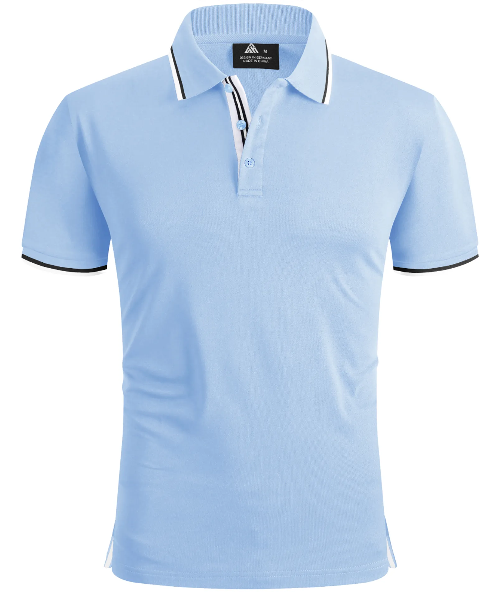 Men's Contrasting Collar Dri-fit  Polo Shirt