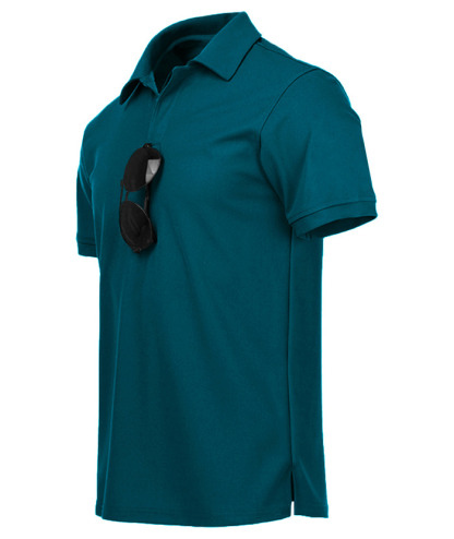 Men's Solid Color Golf Polo Shirt