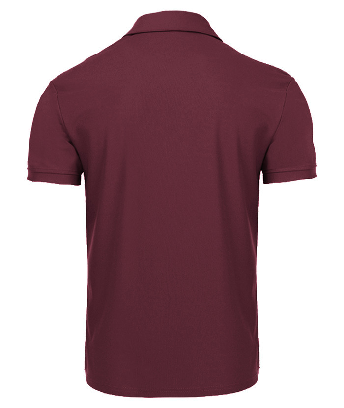 Men's Solid Color Golf Polo Shirt