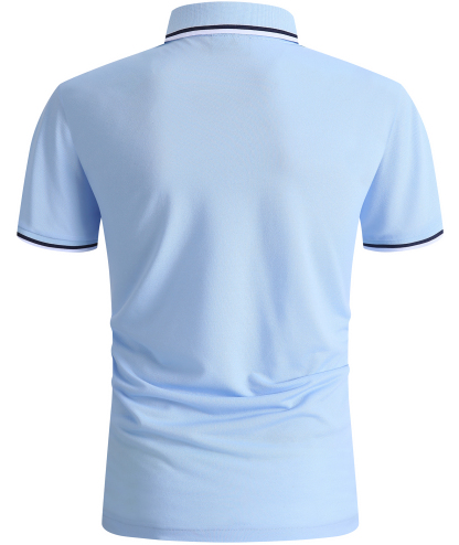 Men's Contrasting Collar Dri-fit  Polo Shirt