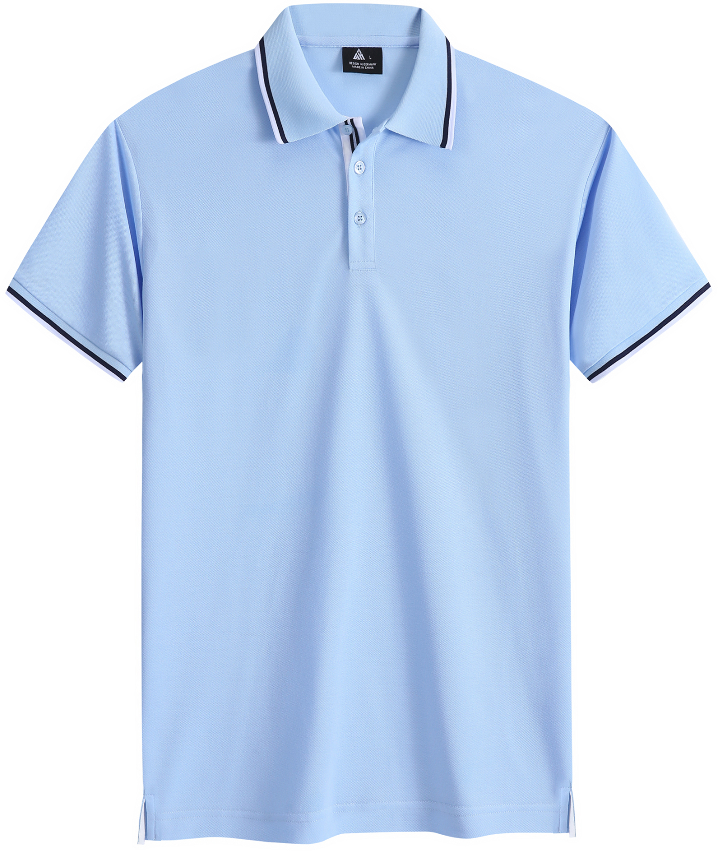 Men's Contrasting Collar Dri-fit  Polo Shirt