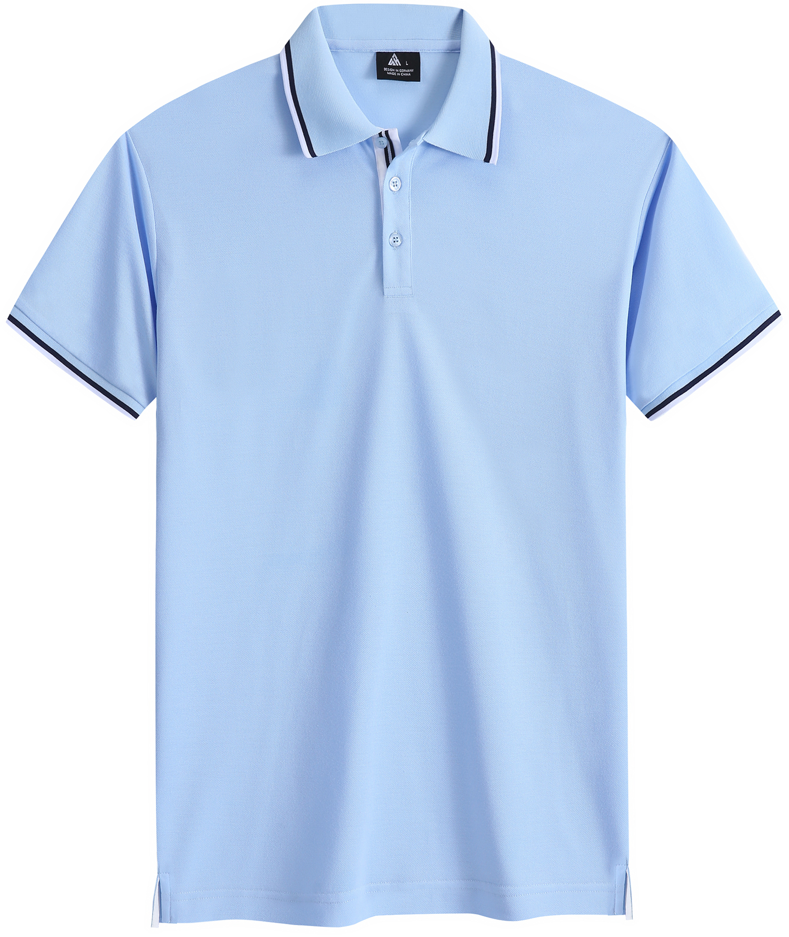Men's Contrasting Collar Dri-fit  Polo Shirt