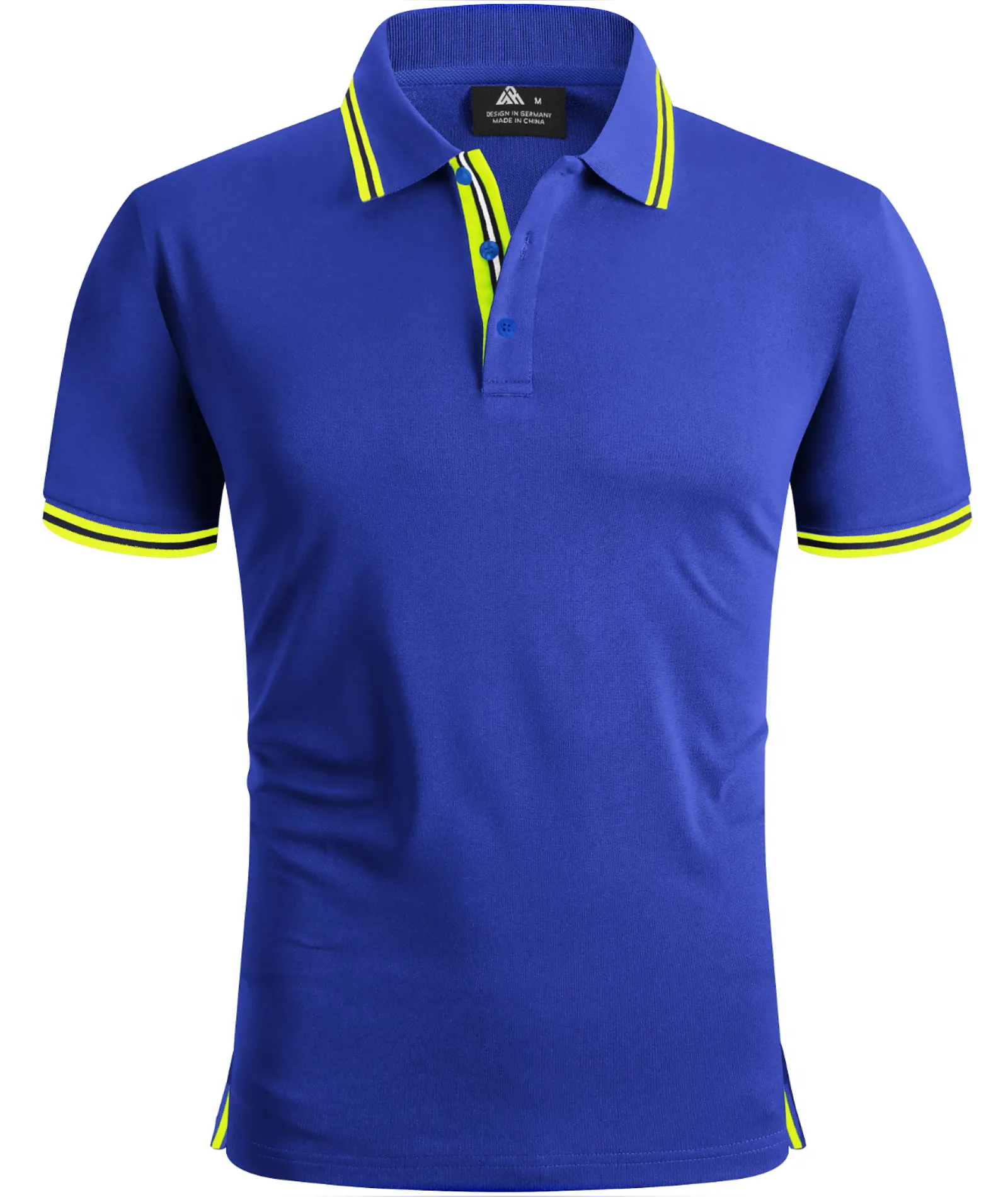 Men's Contrasting Collar Dri-fit  Polo Shirt