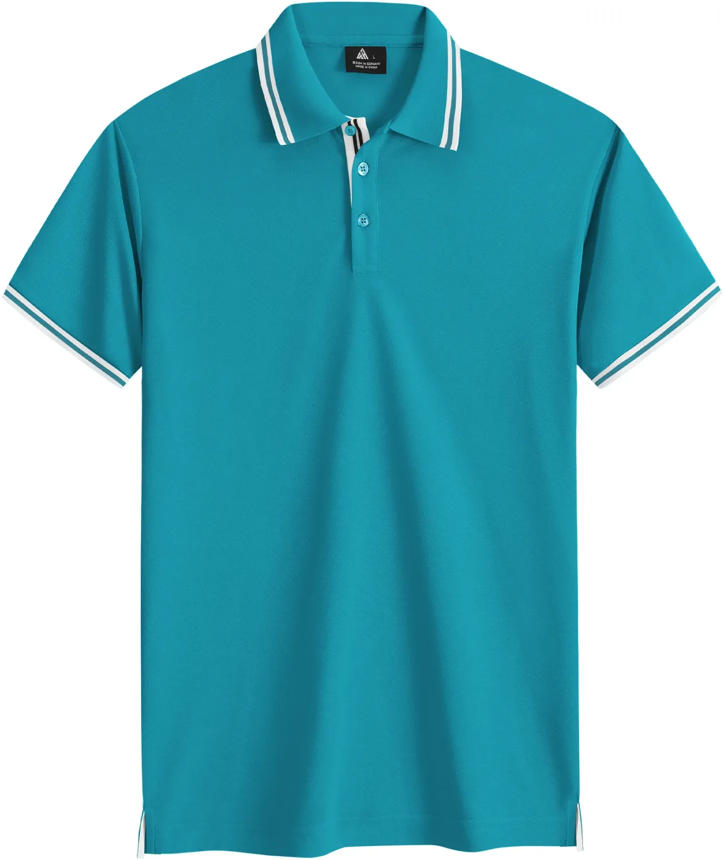 Men's Contrasting Collar Dri-fit  Polo Shirt