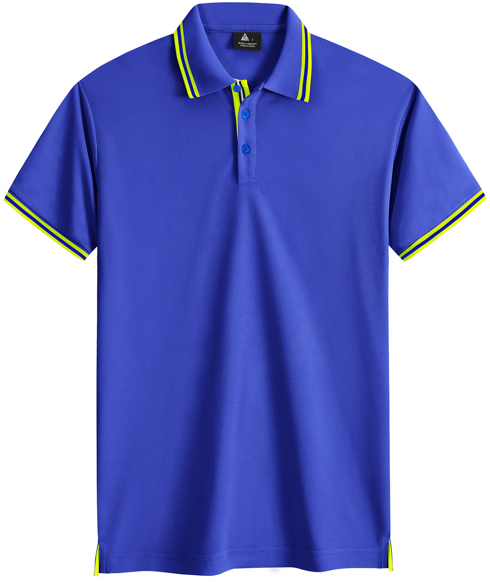 Men's Contrasting Collar Dri-fit  Polo Shirt