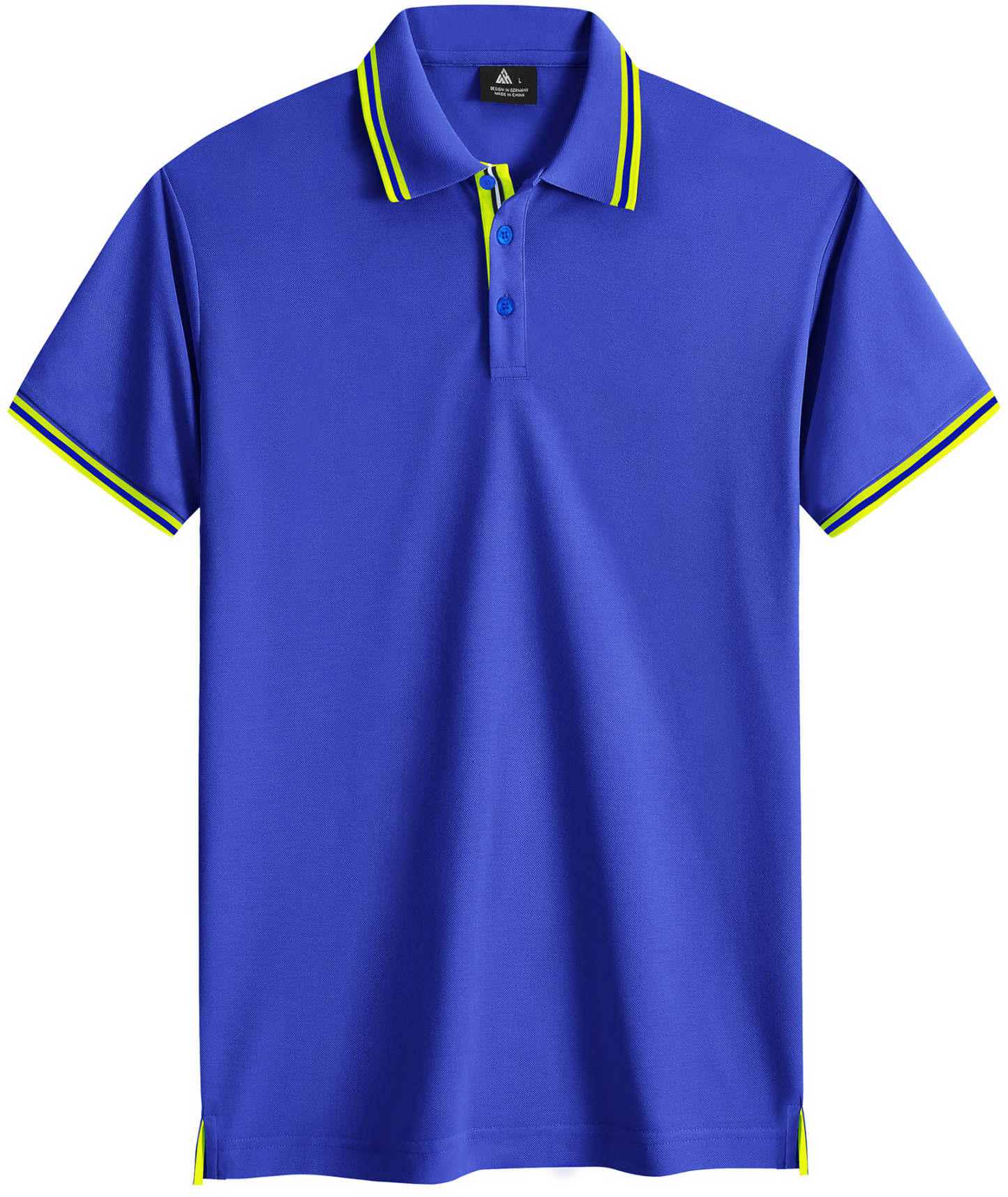 Men's Contrasting Collar Dri-fit  Polo Shirt