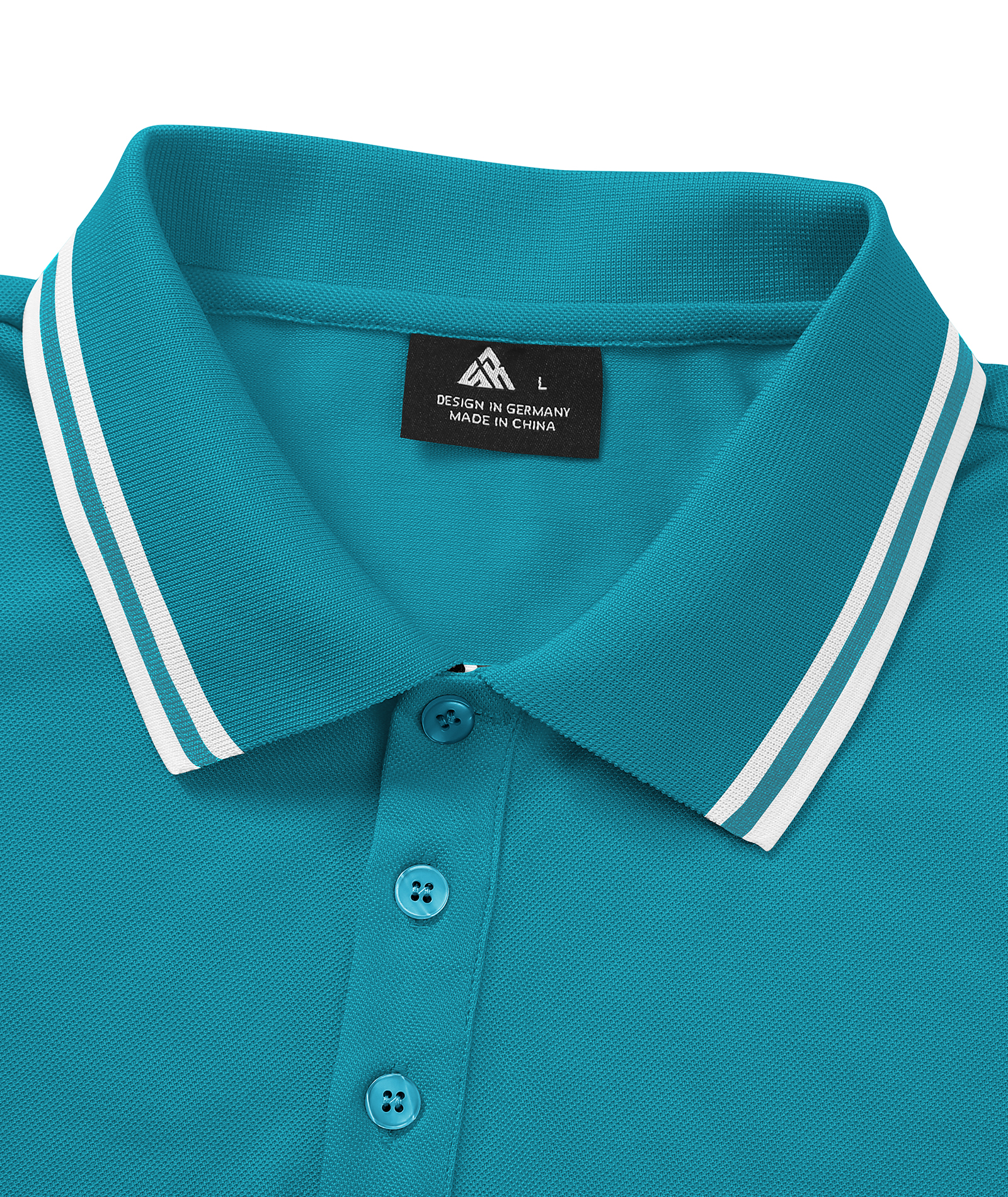 Men's Contrasting Collar Dri-fit  Polo Shirt