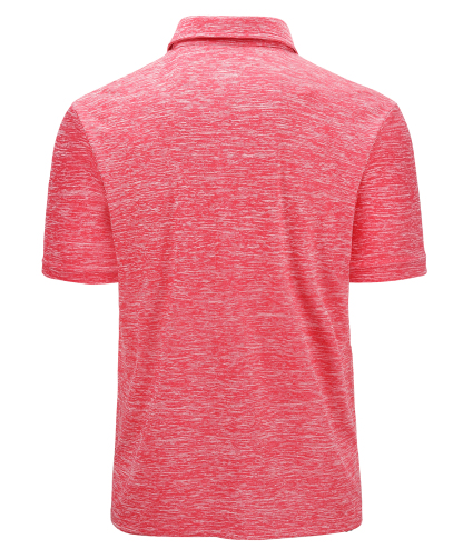 Men's Moisture Wicking Solid Color Polo Shirt